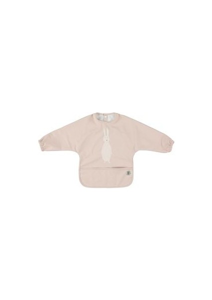 Waterproof Long Sleeve Bıb Mrs. Rabbıt - Su Geçirmez Uzun Kollu Önlük