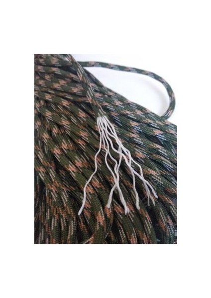5 Metre Paracord Bileklik Ipi Askeri Kamuflaj
