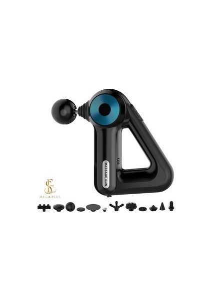 Vurmalı Kas Masaj Tabancası El Terapisi Derin Kas Gevşetici Gevşetici Mini Vücut Masaj Tabancası