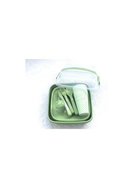 Titiz Lovely Piknik Seti 6 Kişilik 32 Parça Yeşil