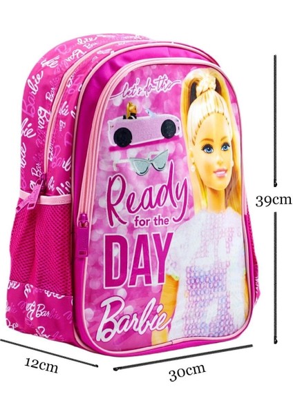 Frocx Barbie Lisanslı Ilkokul Çantası 2 Bölmeli modelleri