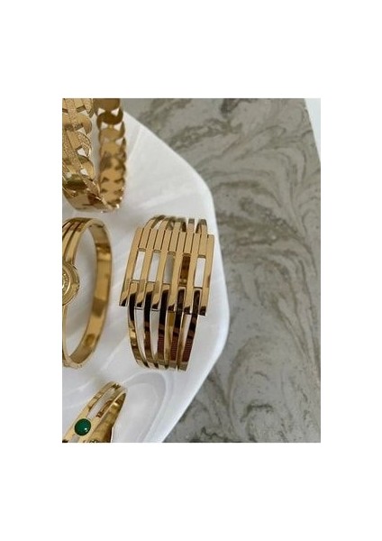 Çelik 6 Sıra Kaburga Kelepçe