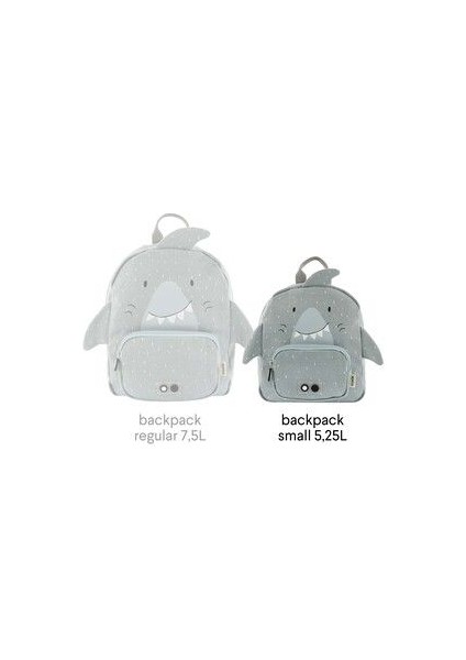 - Backpack Small Mrs. Shark - Küçük Sırt Çantası