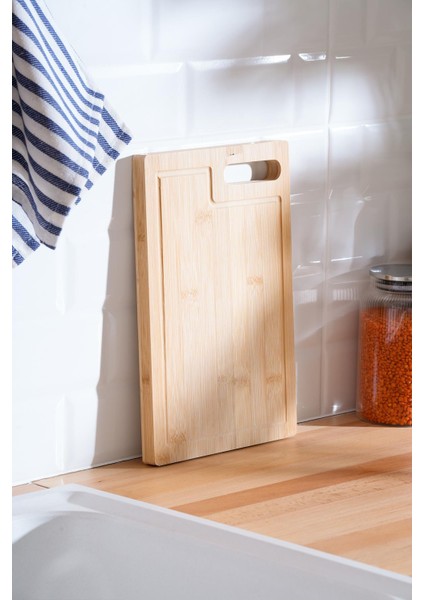 Bambu Kesme Tahtası - 30 cm