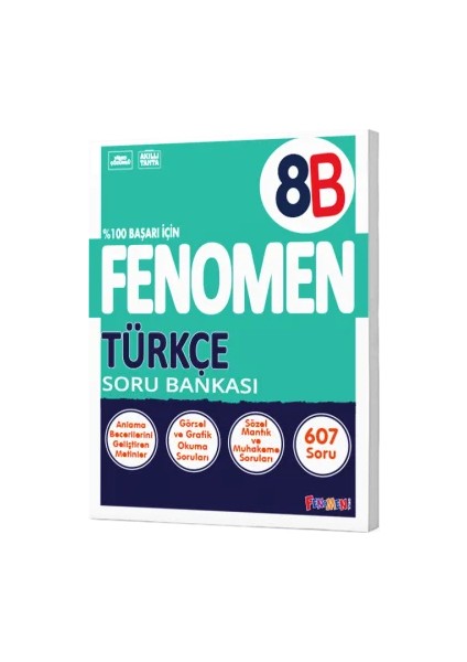 Fenomen 8. Sınıf Matematik Türkçe Fen Bilimleri Paragraf -B 2024-2025