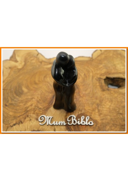 Sarılan Çift Biblo Siyah Renk Model 2