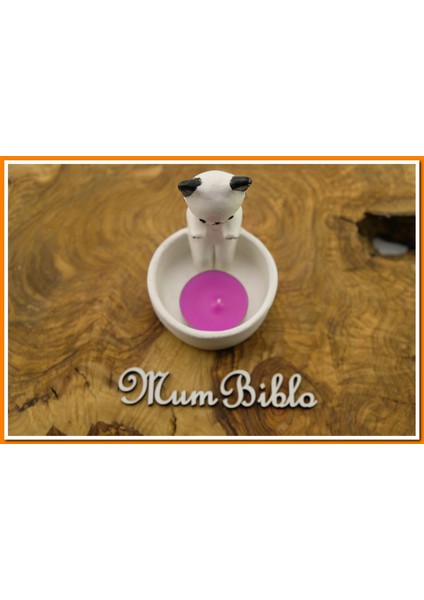 Dekoratif Tealight Mumluk Isınan Kedi indirimleri