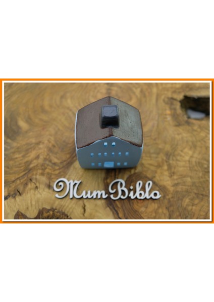 Mum Biblo Tealight Mumluk Ev M1