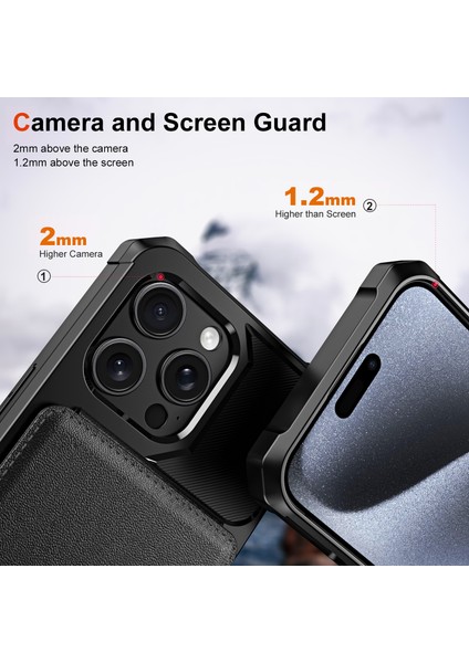 Apple iPhone 15 Pro Max Telefon Kılıfı (Yurt Dışından)