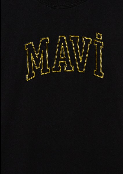 Logo Nakışlı Siyah TIŞÖRT6610214-900 modelleri