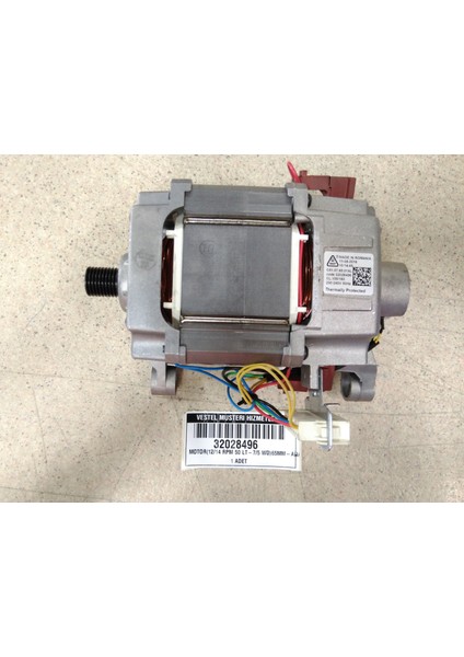Motor ( 12/14 Rpm 50 Lt - 7/5 ) 65 mm