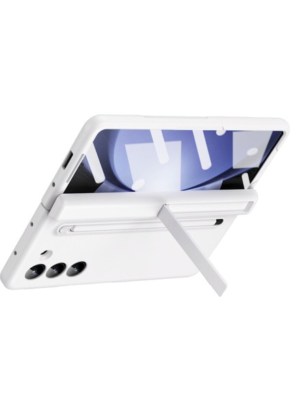 Samsung Galaxy Z Fold6 5G Kılıf Stylus ve Temperli Cam Filmli Sert PC Telefon Kılıfı-Beyaz (Yurt Dışından) fırsatları