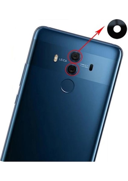 Tekno Prime Huawei Mate 10 Pro İle Uyumlu Kamera Camı