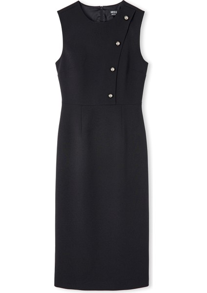 Düğme Aksesuarlı Elbise modelleri