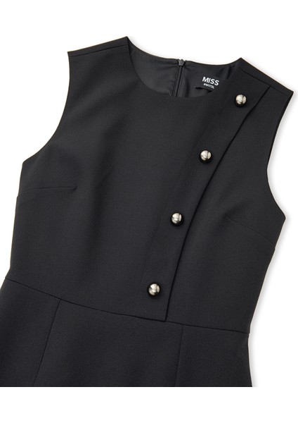 Düğme Aksesuarlı Elbise fırsatları