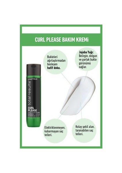 Bukle Belirginleştirici Saç Kremi 300 ml - Curl Please Conditioner 3474630741065