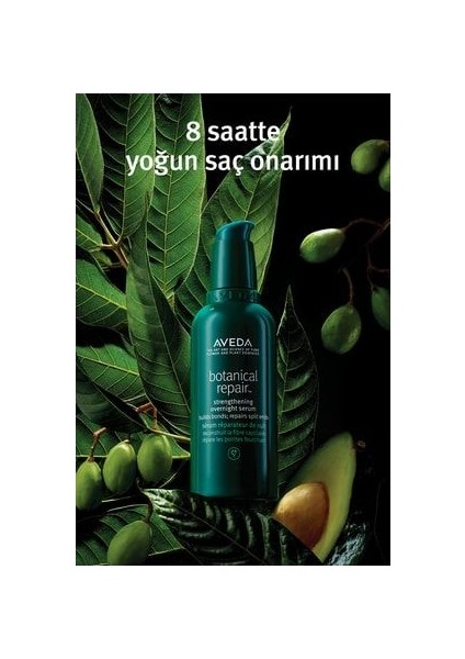 Botanical Repair Saç Onarıcı Gece Serumu Kırık Uçlar İçin 30 ml Organik Yağlar İçerir modelleri