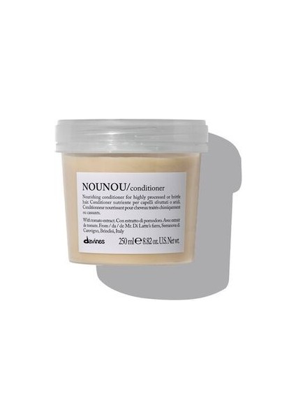 Nounou Kırılgan Ve Zarar Gören Saçları Güçlendiren Bakım Kremi (75605) 250 Ml Ecbeauty!Q03