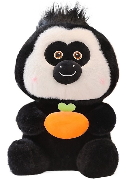 Meyve Dudu Yastık Bebek Sevimli Beyaz Yüzlü Keşiş Maymun Peluş Oyuncak (Yurt Dışından)