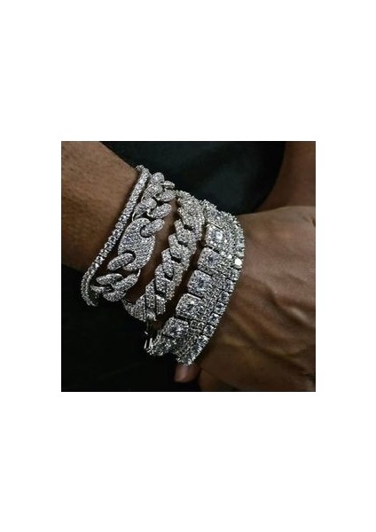 Cuban Chain Silver Gümüş Bileklik, Gurmet Bileklik Reynmen Bileklik indirimleri