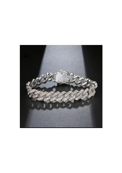 Cuban Chain Silver Gümüş Bileklik, Gurmet Bileklik Reynmen Bileklik fırsatları
