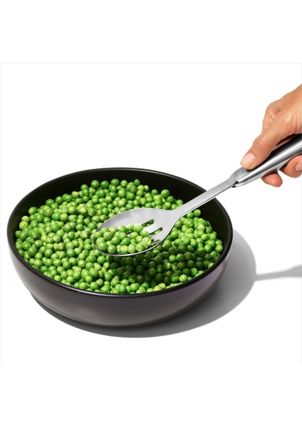 Oxo Steel Delikli Servis Kaşığı - Paslanmaz Çelik indirimleri