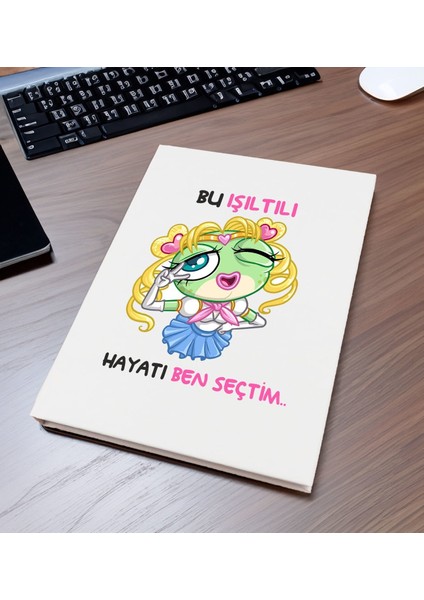 Bu Işıltılı Hayatı Ben Seçtim Tasarımlı Sert Kapaklı Tarihli Organizer