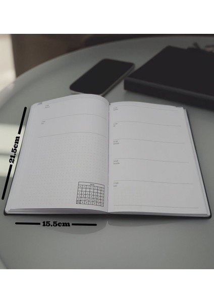 Bu Işıltılı Hayatı Ben Seçtim Tasarımlı Sert Kapaklı Tarihli Organizer fiyatları