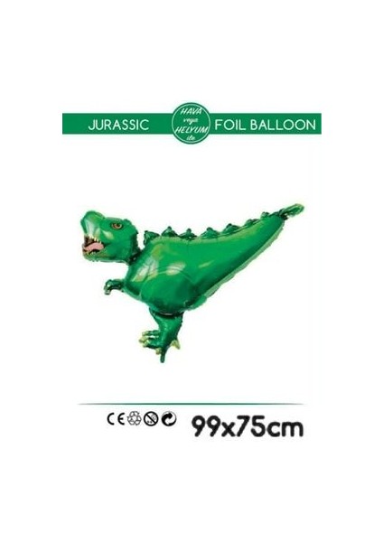 Dinozor Temalı Balon Set Siyah 1 Yaş Rakamlı Balon Dinozor Jurassic Park Teması fırsatları