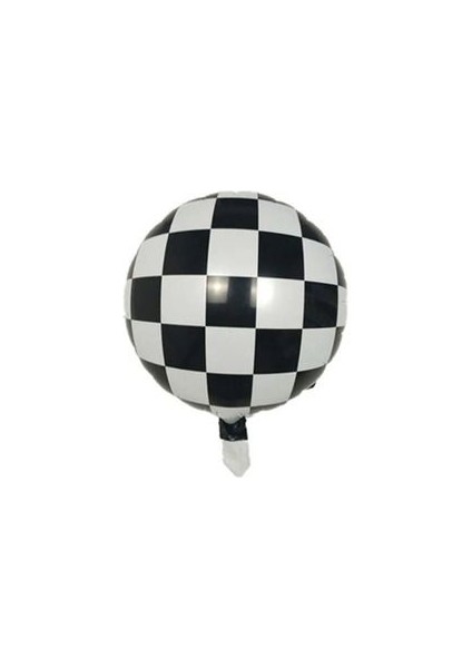 Beyaz Şeritli Siyah Rakam Balonlu Yarış Arabası Balon Seti, Racing Balon Tema F1 Arabalar fırsatları