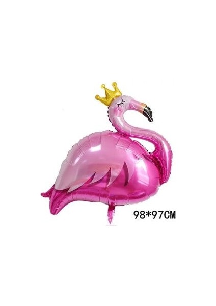 Flamingo Tema Fuşya Rakam Balon Fuşya Pullu Şeffaf Balon Buketi fırsatları