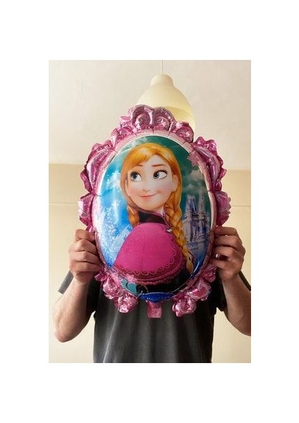 Frozen Elsa Gümüş Rakamlı Balon Seti Karlar Kraliçesi Elsalı Balon Seti 100CM Rakam Balon fırsatları