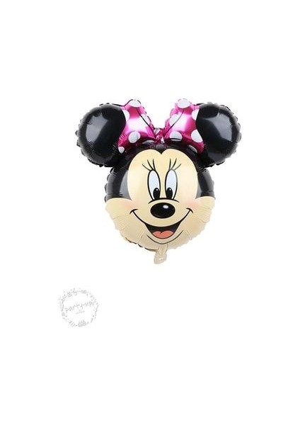 Siyah Rakam Balonlu Mini Fare Balon Set Minnie Mouse Balon Set modelleri
