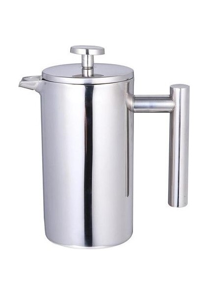 Çift Cidarlı Paslanmaz Çelik Cezve Çaydanlık Termos Bardak (Yurt Dışından)