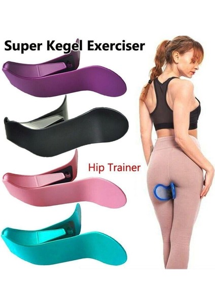 Tekno Trust Mor Iç Bacak Egzersiz Aleti Pelvic Excercise Tool Portatif Egzersiz Aleti Kalça Egzersiz Aleti (Mor indirimleri