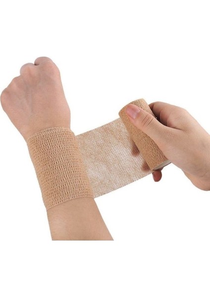 Tekno Trust Mavi Koban Bandajı Kendinden Yapışkanlı Bandaj Coban Bandajı Sargı Bandajı 7.5cmx4.5 M. 1 Ad Mavi fırsatları