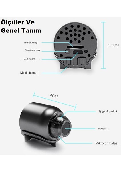 1080P Güvenlik Kamerası Yoosee Program  Şarjlı Değildir Pirize Bağlı Yada Powerbank Ile Kullanılır