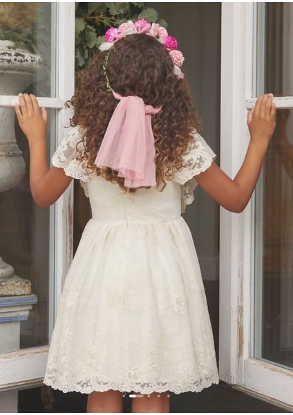 Abel & Lula Abel Lula Kız Çocuk Işlemeli Elbise 5043 fiyatları