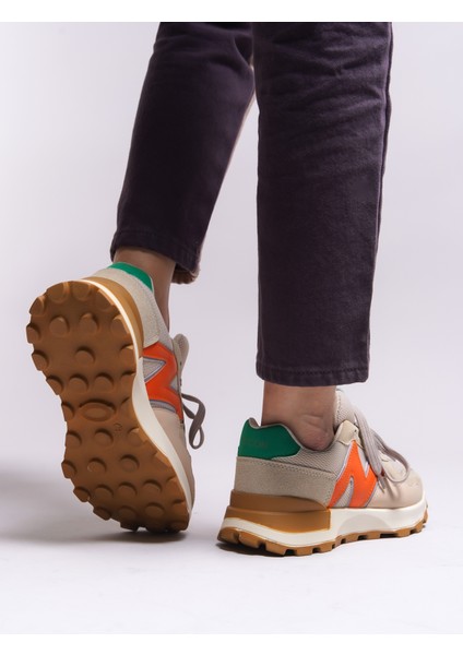 Rosatora Kadın Sneaker Vegan Malzeme Ortopedik Taban Kokuyu Önleyen Astar Rahat indirimleri