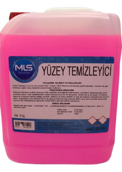 Yüzey Temizleyici 5l