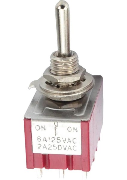 Toggle Switch On-Off-On Ø6mm 12P MTS-403 (IC-148D)