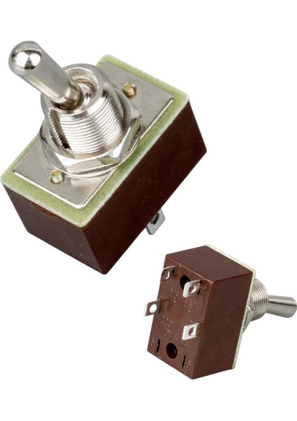 Toggle Switch 4p On-Off Ø12MM (IC-151C)