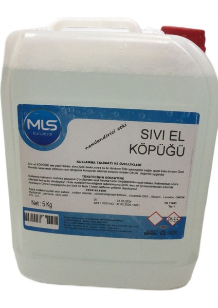 Sıvı El Yıkama Köpüğü 5l