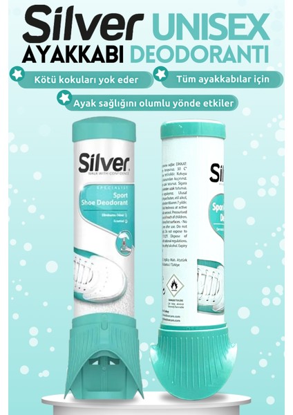 Ayakkabı Deodorantı Ayak Koku Giderici Terleme Önleyici Sprey 100ML