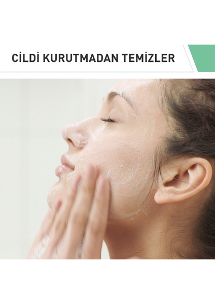 Köpüren Temizleyici Seramid Içerikli Normal & Yağlı Ciltler Yüz Vücut 236 ml X2 Adet