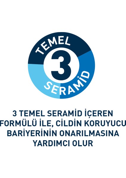 Köpüren Temizleyici Seramid Içerikli Normal & Yağlı Ciltler Yüz Vücut 236 ml X2 Adet