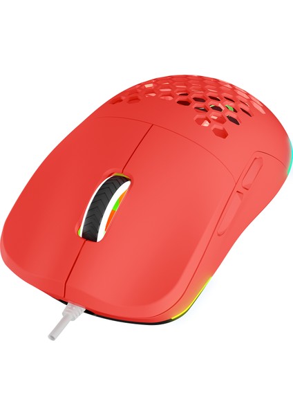 Blınk Kırmızı 7 Makro Tuşlu Rgb 12800 Dpı Gaming Oyuncu Mouse