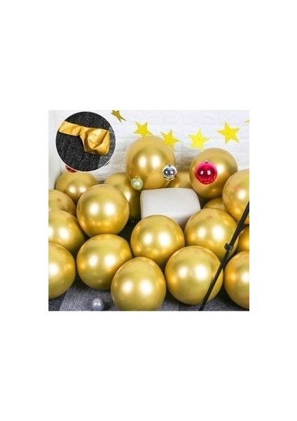 Krom Balon Krom Parlak Balon 12 Inç Krom