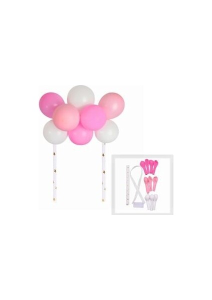 Pastel Balon Makaron Balon Pasta Süsü Pasta Balonu