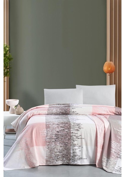 Cerin Çift Kişilik Pike Yatak Örtüsü 220X230
